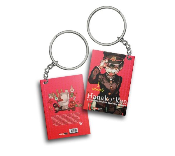 Producto - Llavero Manga Hanako Kun Tomo 1 All Blue Otorii Store