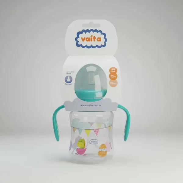 Producto - VAITA MAMADERA NAT. DEC. BOCA ANCHA 250ML T. SILIC.