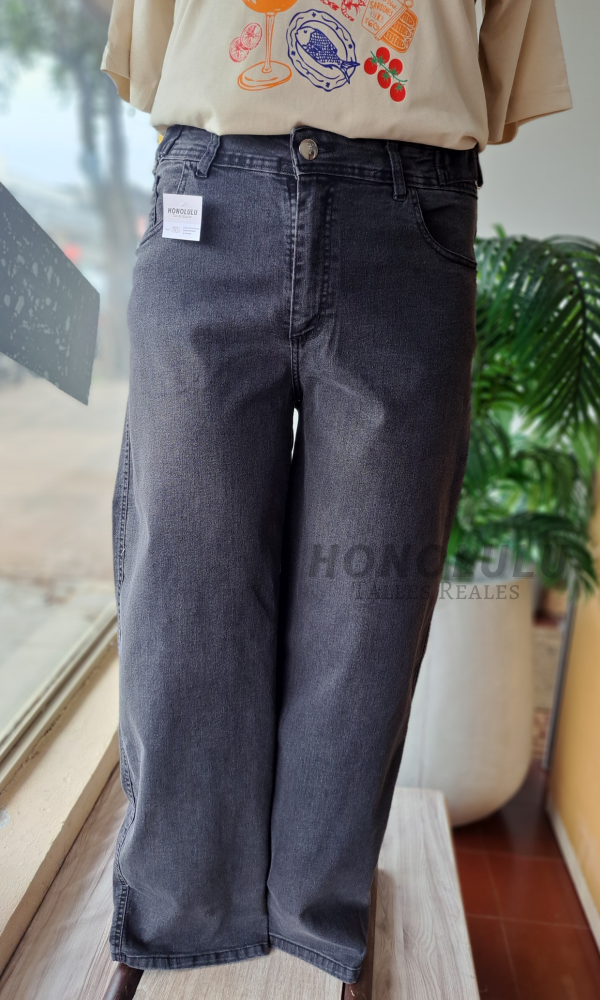 Producto - Jean Baggy con regulador gris - 0