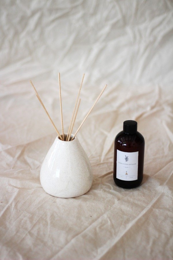 Producto - Difusor Lanín blanco piedra