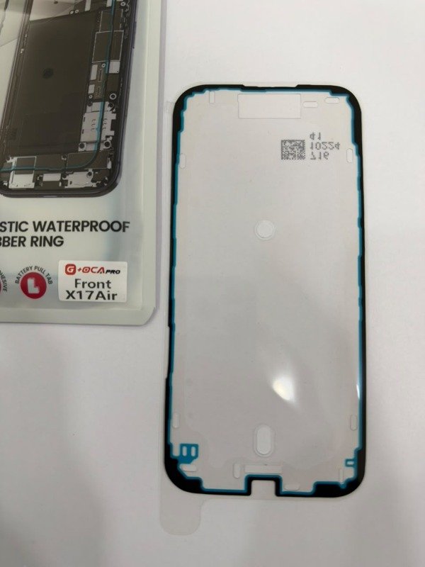 Producto - STICKER SELLO DE AGUA -DISPLAY- IPHONE 17 AIR (G-OCA PRO)