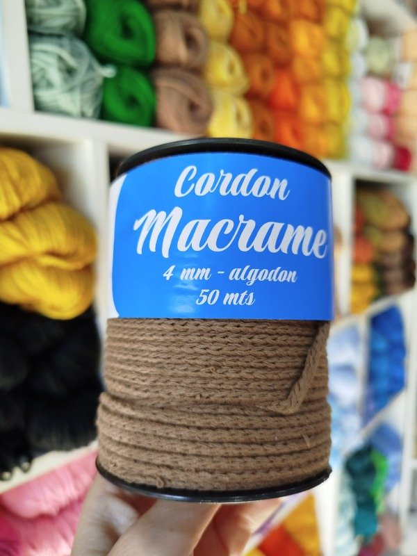 Producto - TOSTADO CORDON MACRAME  4 MM