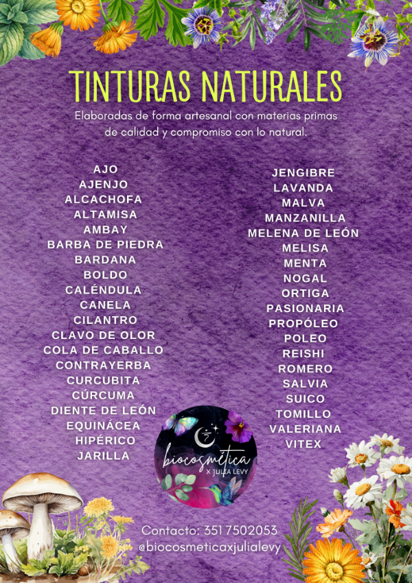 Producto - Tinturas Madres 30cc/ 50cc/ 100cc (Ver Lista) - 1