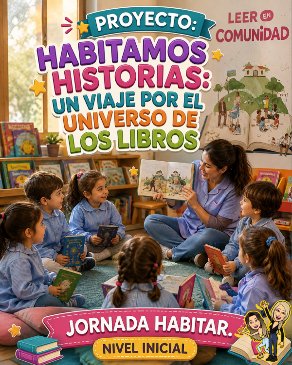 Producto - PROYECTO. HABITAMOS HISTORIAS. SEGUNDA JORNADA. NIVEL INICIAL