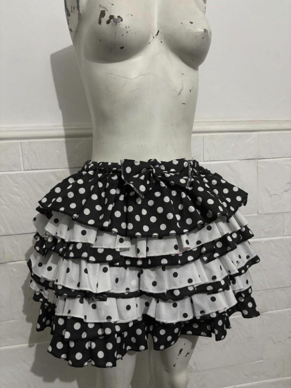 Producto - Polka blanco y negro - 0