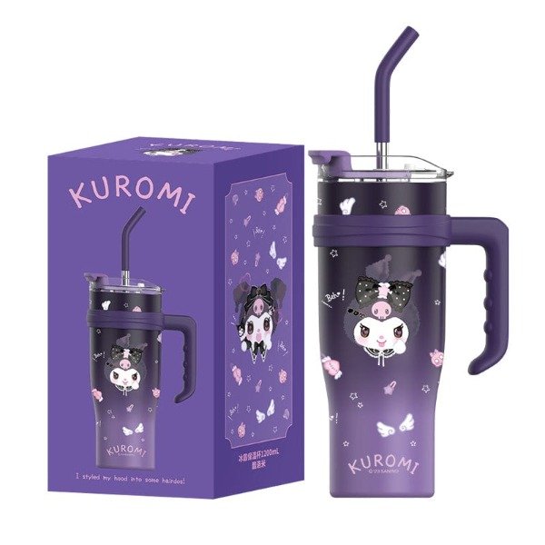 Producto - Vaso Térmico con Sorbete de Acero Sanrio 1200ml Original
