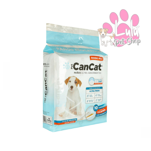 Producto - PAÑO CAN CAT L 10u.
