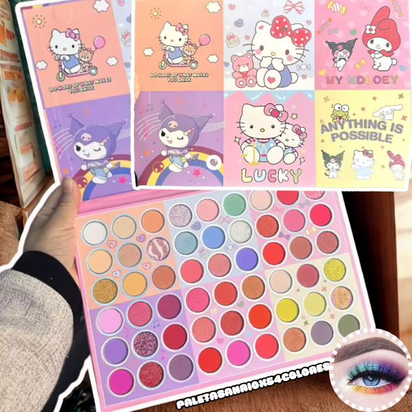 Producto - PALETA DE SOMBRA SANRIO X54 COLORES
