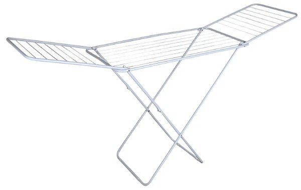 Producto - Tender de Pie con Alas Reforzado Plegable de Caño y Varillas Politen