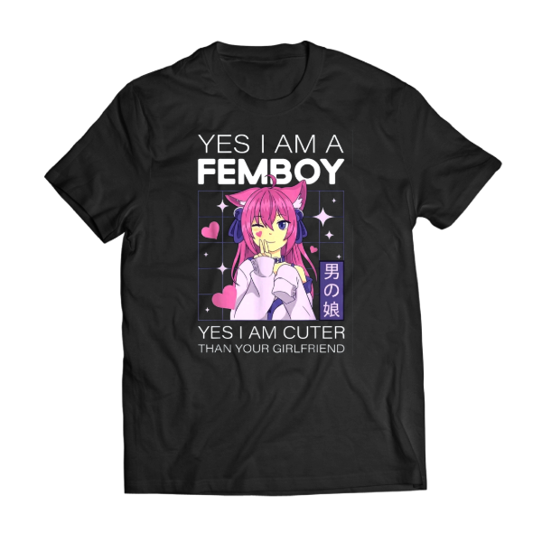 Producto - Remeras Yes im a Femboy girlfriend