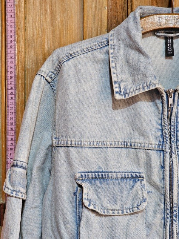 Producto - Campera de Jean HM Celeste t.M - 2