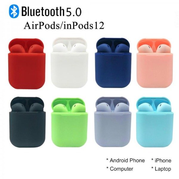 Producto - Auricular Bluetooth i12 (Colores)