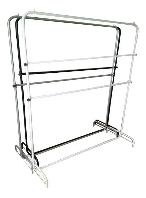 Producto - Perchero Triple Barral Sin Rueda Resistente 120x160