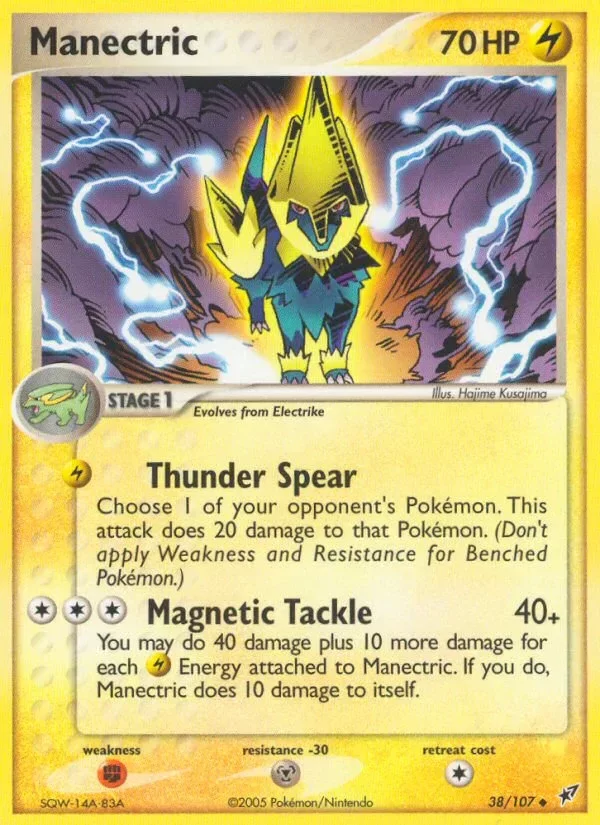 Producto - Manectric (38/107) [EX: Deoxys]
