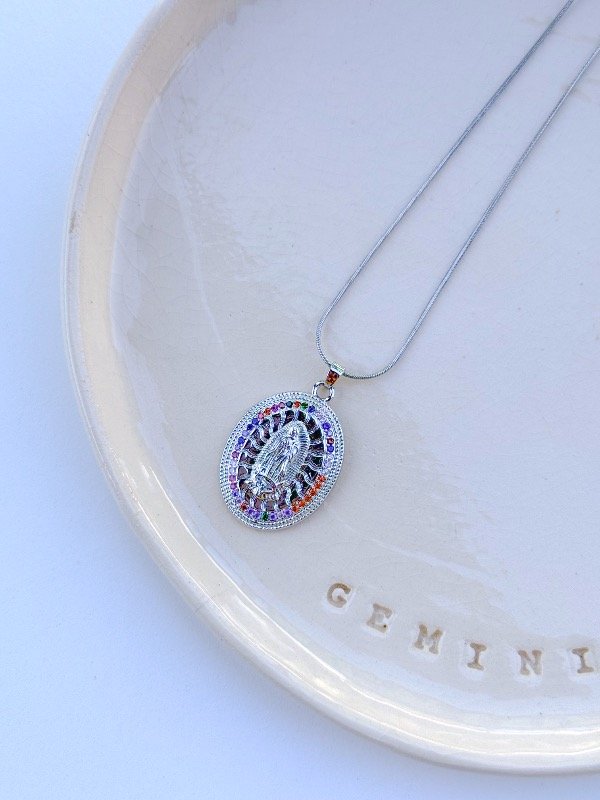 Producto - Collar V de Guadalupe Colors XL AQ