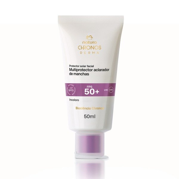 Producto - Multiprotector facial Aclarador FPS 50+ Incoloro 50ml Chronos Derma