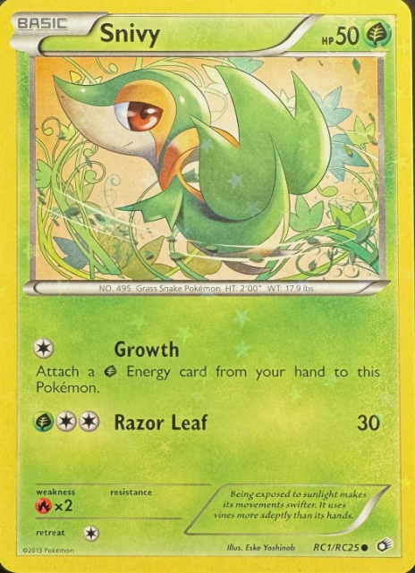 Producto - Snivy - RC1/RC25 - Legendary Treasures - Holo
