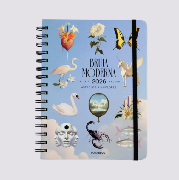 Producto - AGENDA 2026 - BRUJA MODERNA - CIELO - SEMANAL