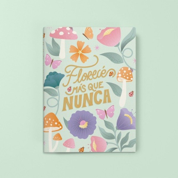 Producto - Cuaderno de notas florecer