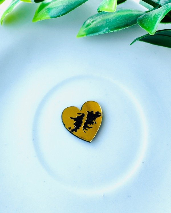 Producto - DIJE LASER ORO MALVINA CORAZON (10U)