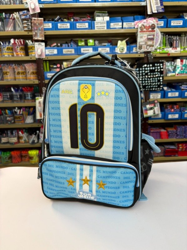 Producto - Mochila 17" - Campeones AFA - "Fun World"