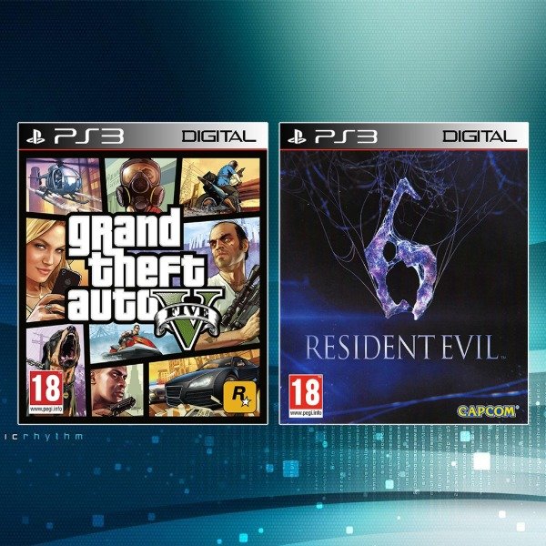 Producto - GTA V + Resident Evil 6