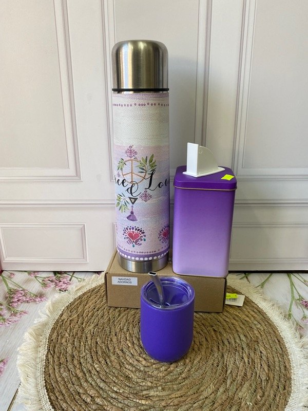 Producto - Combo matero Lila