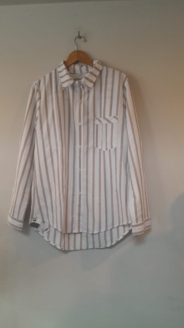 Producto - Camisa Rayada Poplin