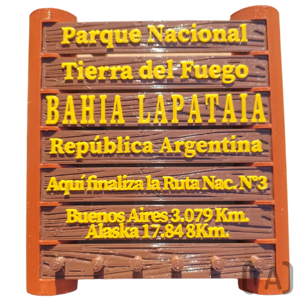 Producto - Portallave Cartel Bahia Lapataia