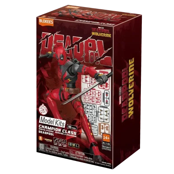 Producto - Blokees Deadpool Marvel Model Kits (ARTICULABLE)