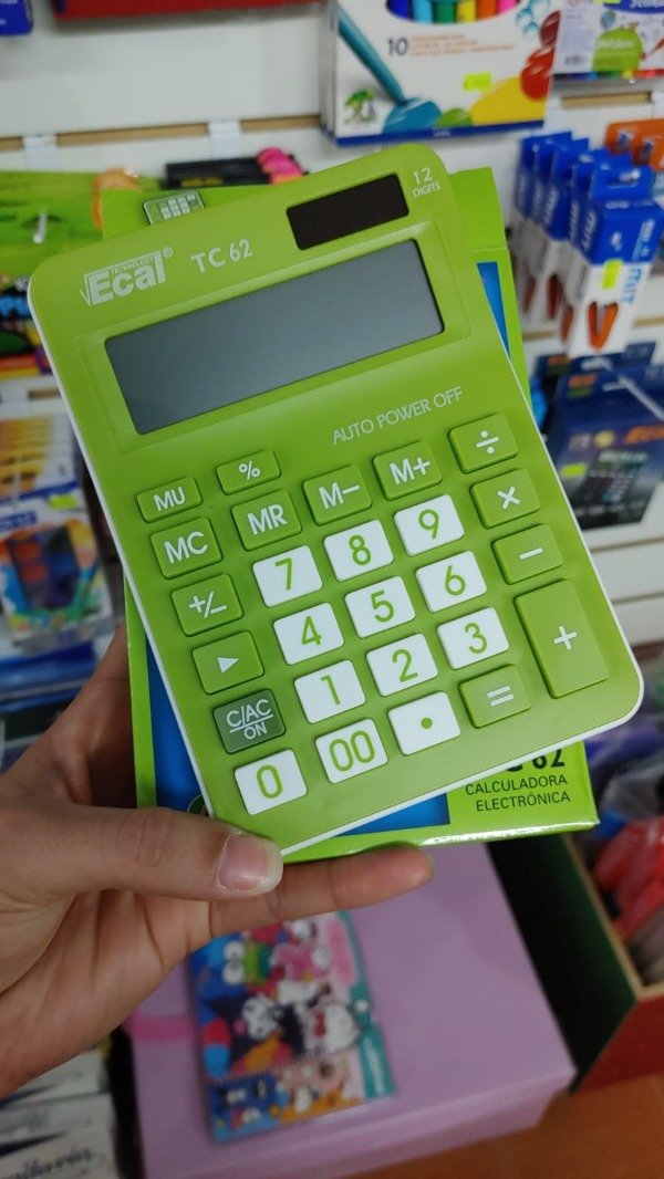 Producto - CALCULADORA LAMA TC62 12 DIGITOS