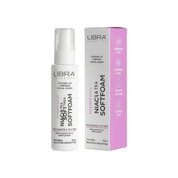 Producto - Libra Espuma de Limpieza Niaci Teatree 150ml
