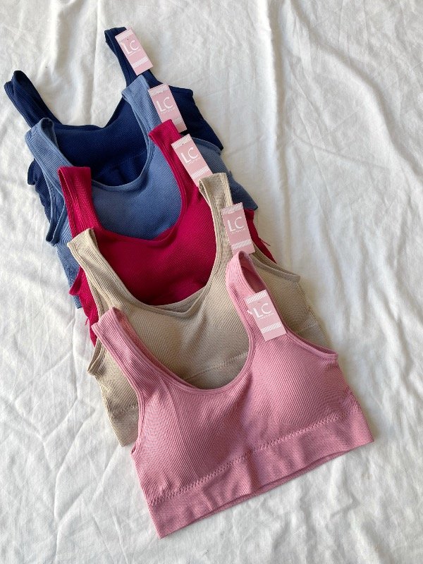 Producto - Pack x 12 Tops Lulú Colores