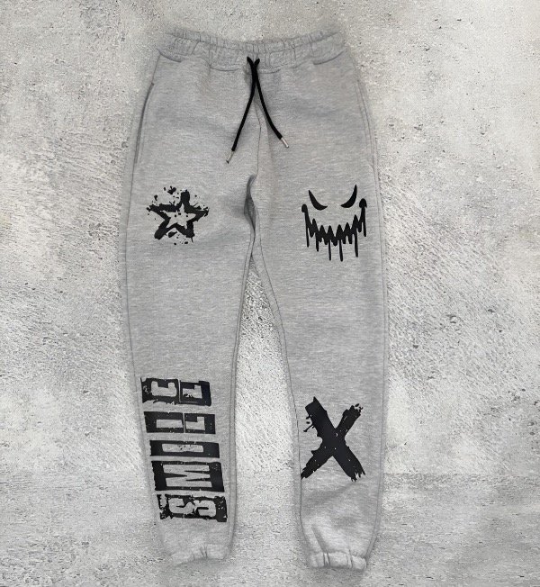 Producto - Pantalón carita gris