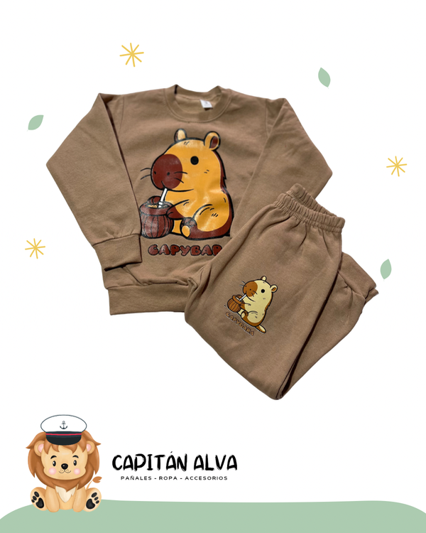 Producto - Conjunto Capibara mate - talle 3