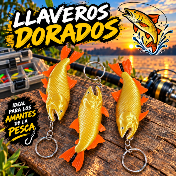 Producto - Llavero Dorado