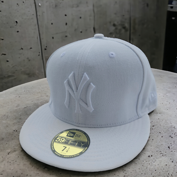 Snapback white New York Yankees