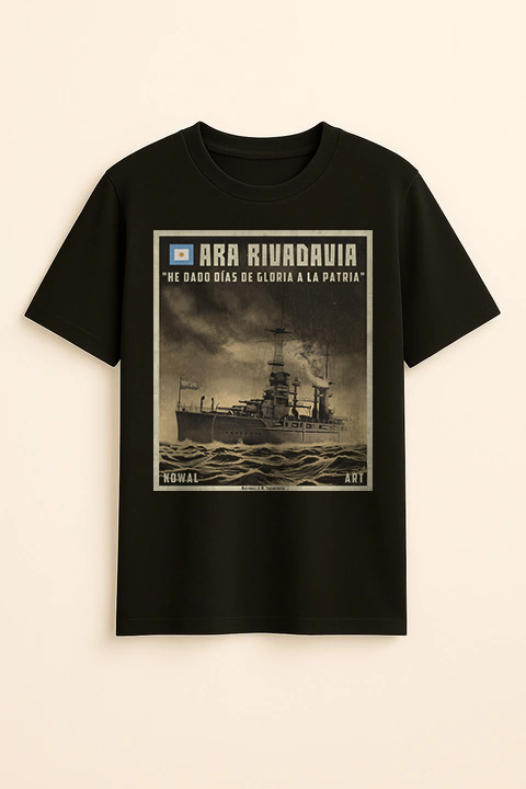 Producto - ARA Rivadavia (Negra Clásica Hombre Frontal)