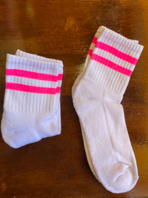Producto - TENIS raya rosa
