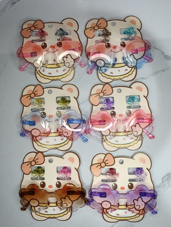 Producto - Set de anteojos + par de hawaianitas Oso