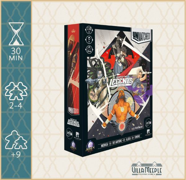 Producto - Unmatched Battle of Legends Vol 1 - 0