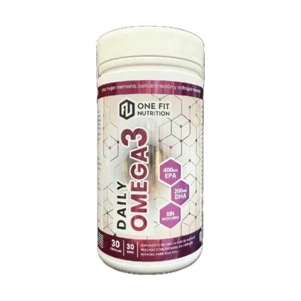 Producto - ONE FIT DAILY OMEGA 3 - 30 SERV