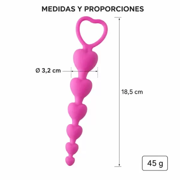 Producto - ANAL PLUG LOVE SILICONE MEDIUM PINK - 1