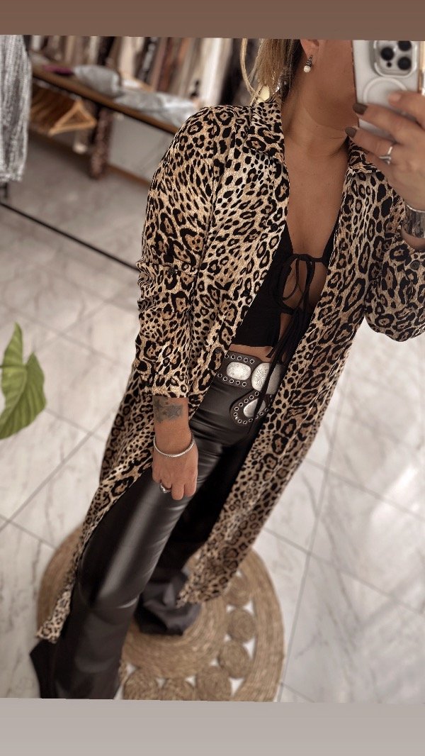 Producto - Vestido camisero print