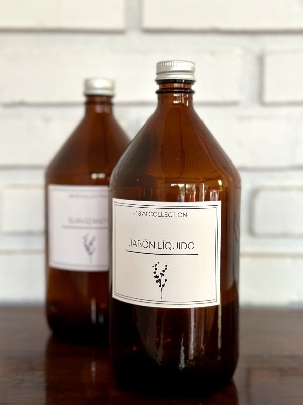 Producto - combo de 2 botellas vidrio 1 litro
