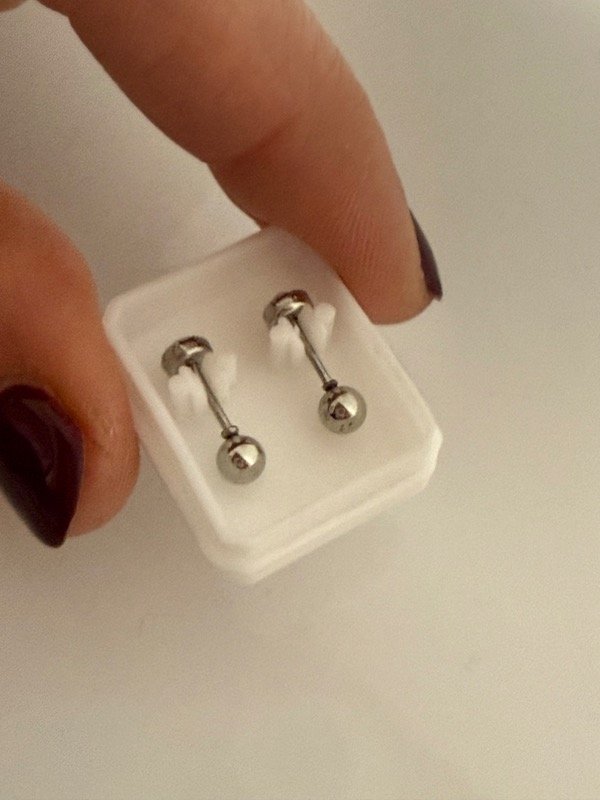 Producto - B108 Abridores acero quirúrgico bolita 3mm