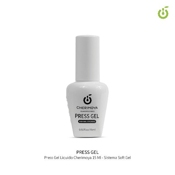 Producto - Press gel Cherimoya - pegamento liquido para soft gel