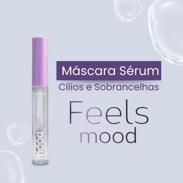 Producto - Máscara sérum cílios+sobrancelhas biotina  y ricino Feels mod - Ruby Rose