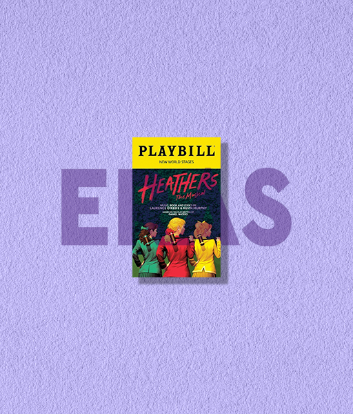 Producto - STICKERS UV - HEATHERS - PLAYBILL