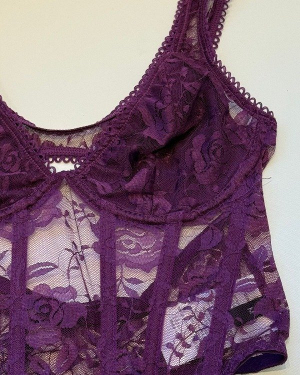 Producto - Dúo de Corsets de Encaje Floral - 1